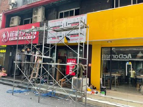 句容制作广告招牌如何避免它发黄？